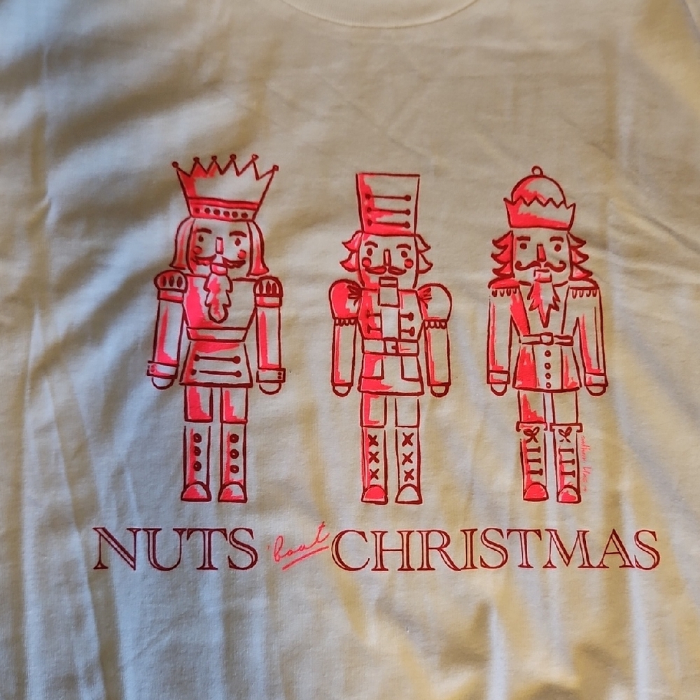 NWOT White Nutcracker Graphic Tee